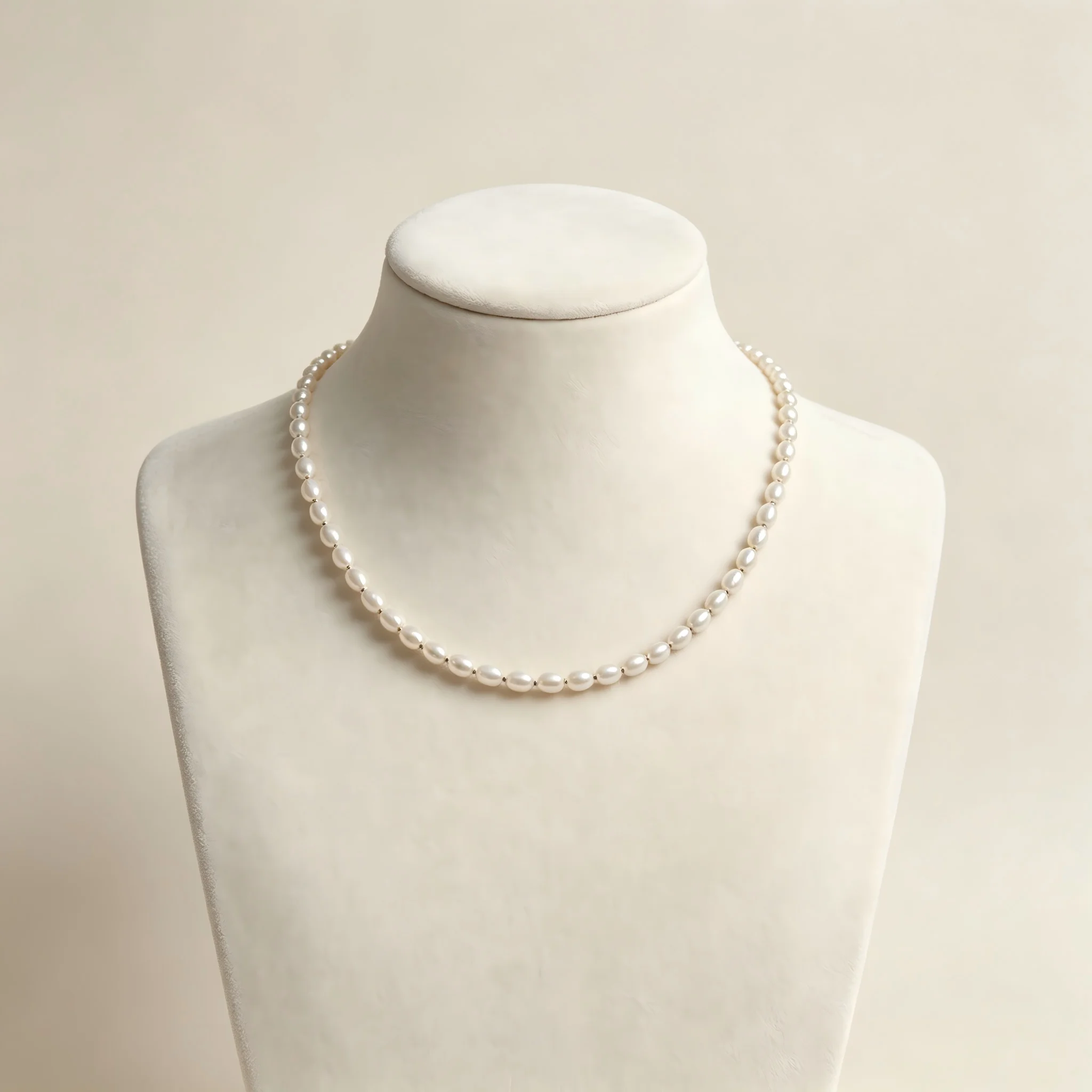 Classic Freshwater Pearl Beaded Necklace Uniform