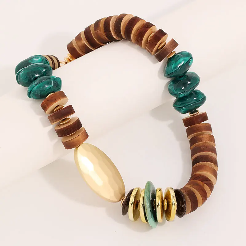 Hisera Original New Handmade Alloy Beaded