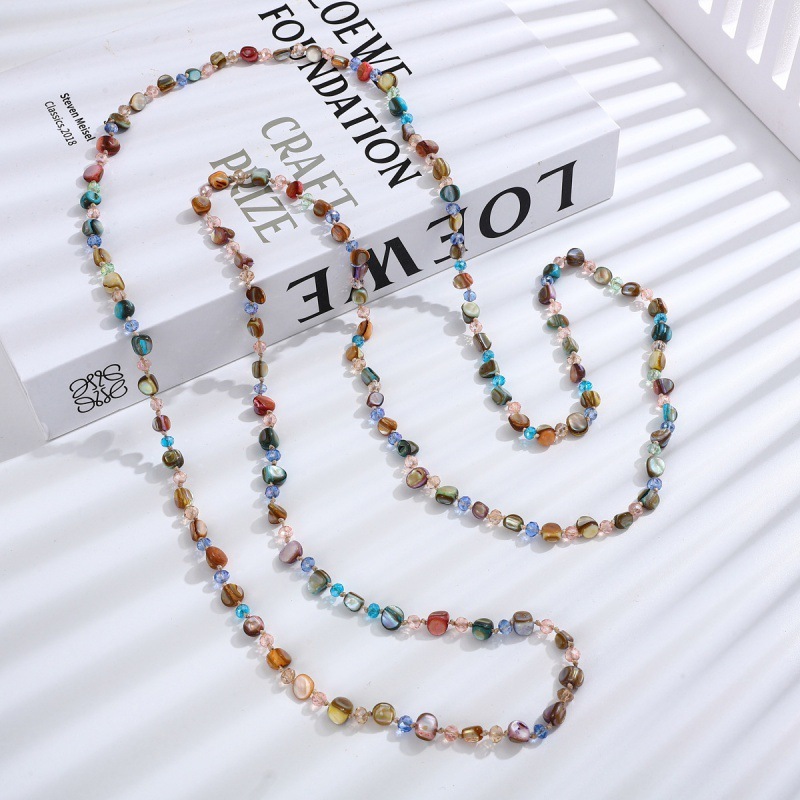 Hisera Sporty Bohemia Autumn Crystal Bamboo Crystal Jewelry