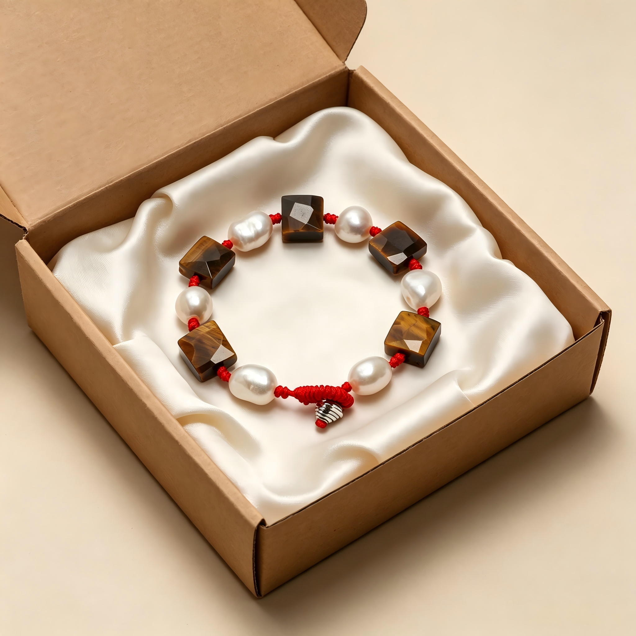 Elegant Retro Bracelet Natural Faceted Stone