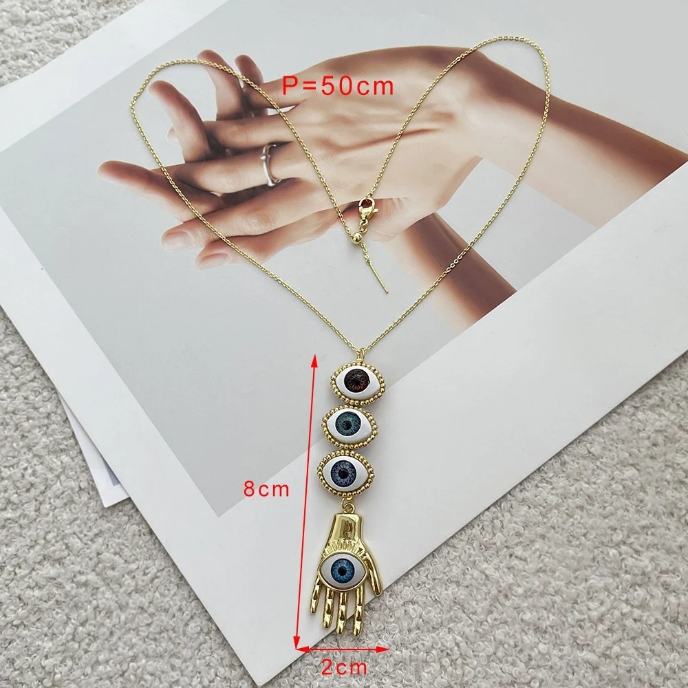 Hisera New European American Copper Eye Crystal Jewelry