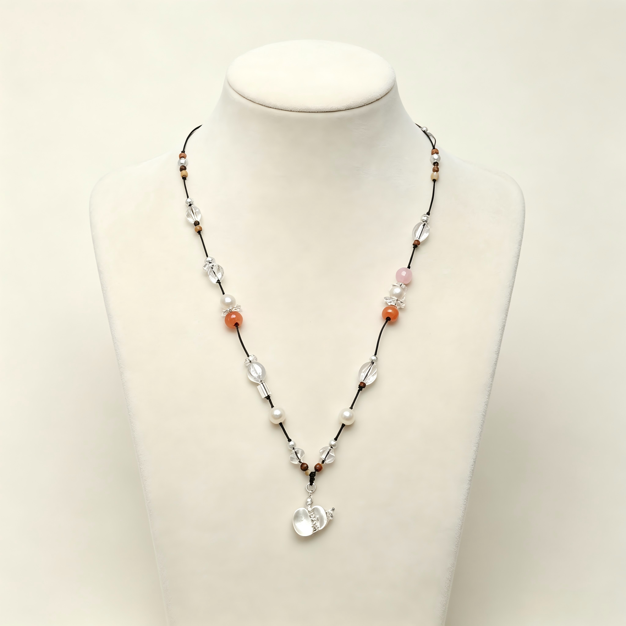 New Chinese Style Mixed Gemstone Black Crystal Jewelry
