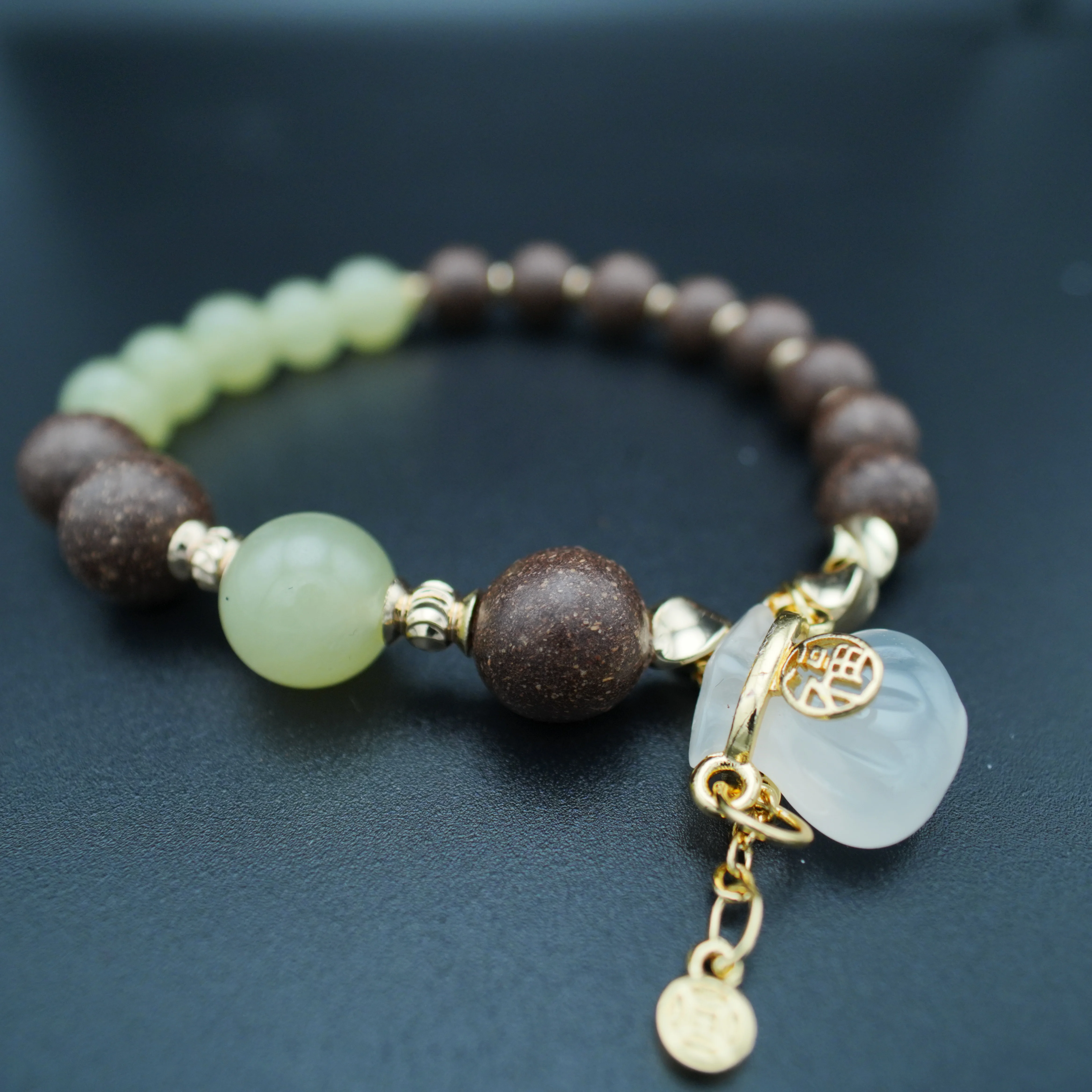 Excellent Quality Handmade Vintage Wood Aroma Crystal Jewelry