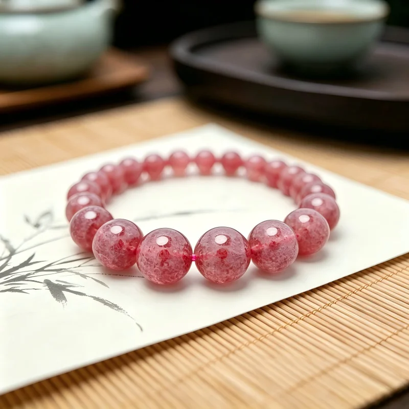 8Mm Customized Color Strawberry Ball Crystal Crystal Jewelry