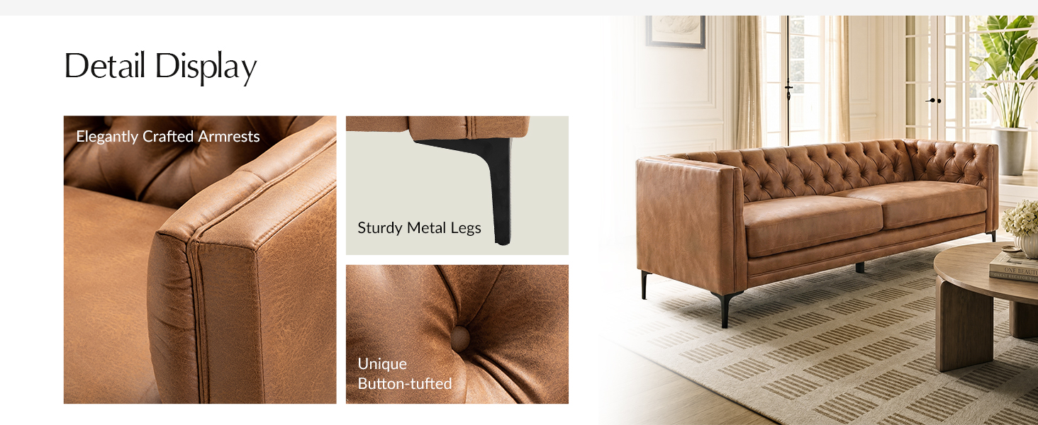 leather sofa couch