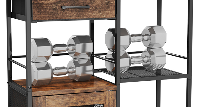 table for coffee bar station