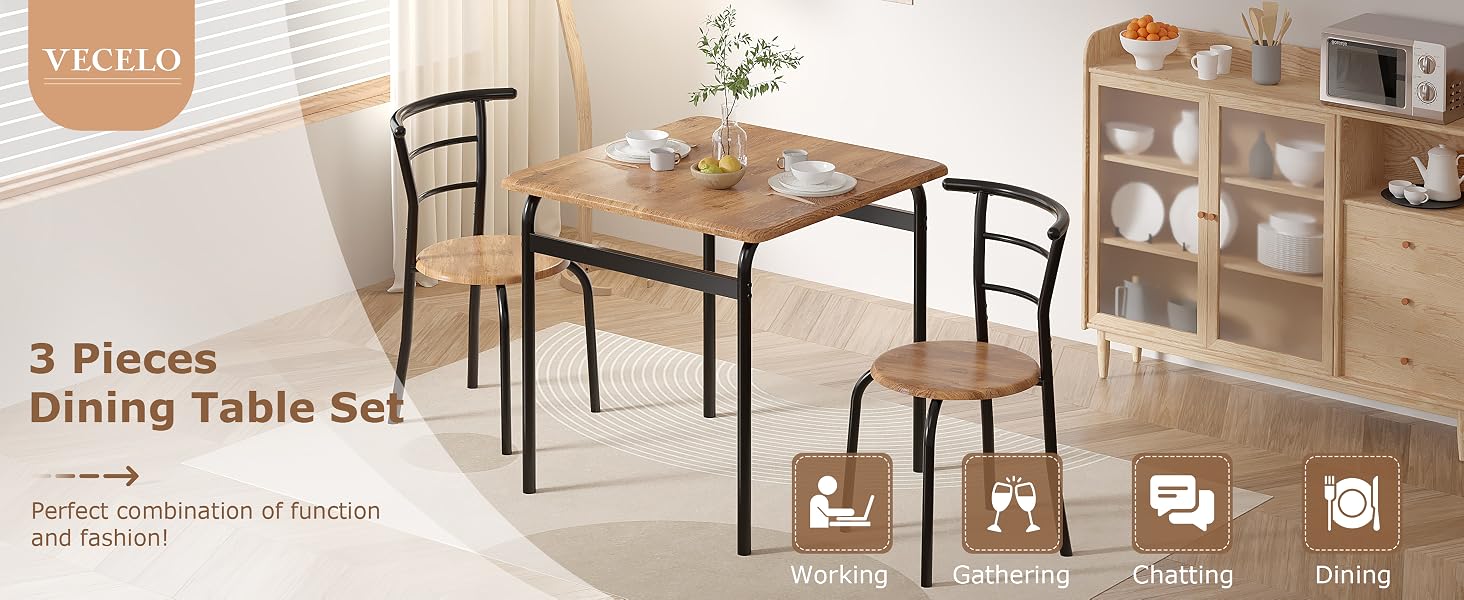 dining table set for 2