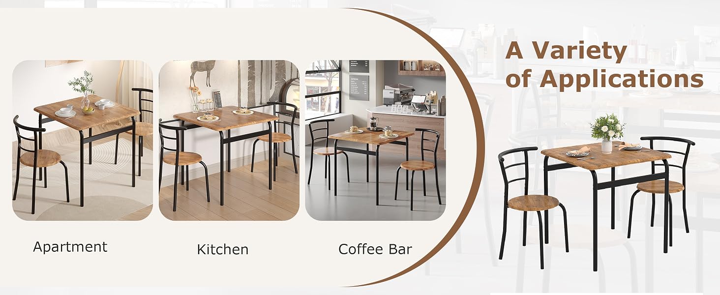 dining table set for small space