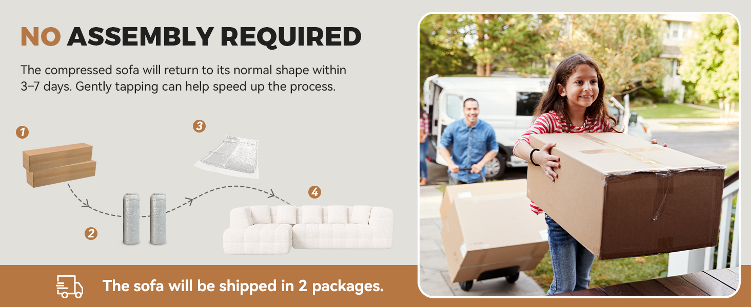 boneless sofa