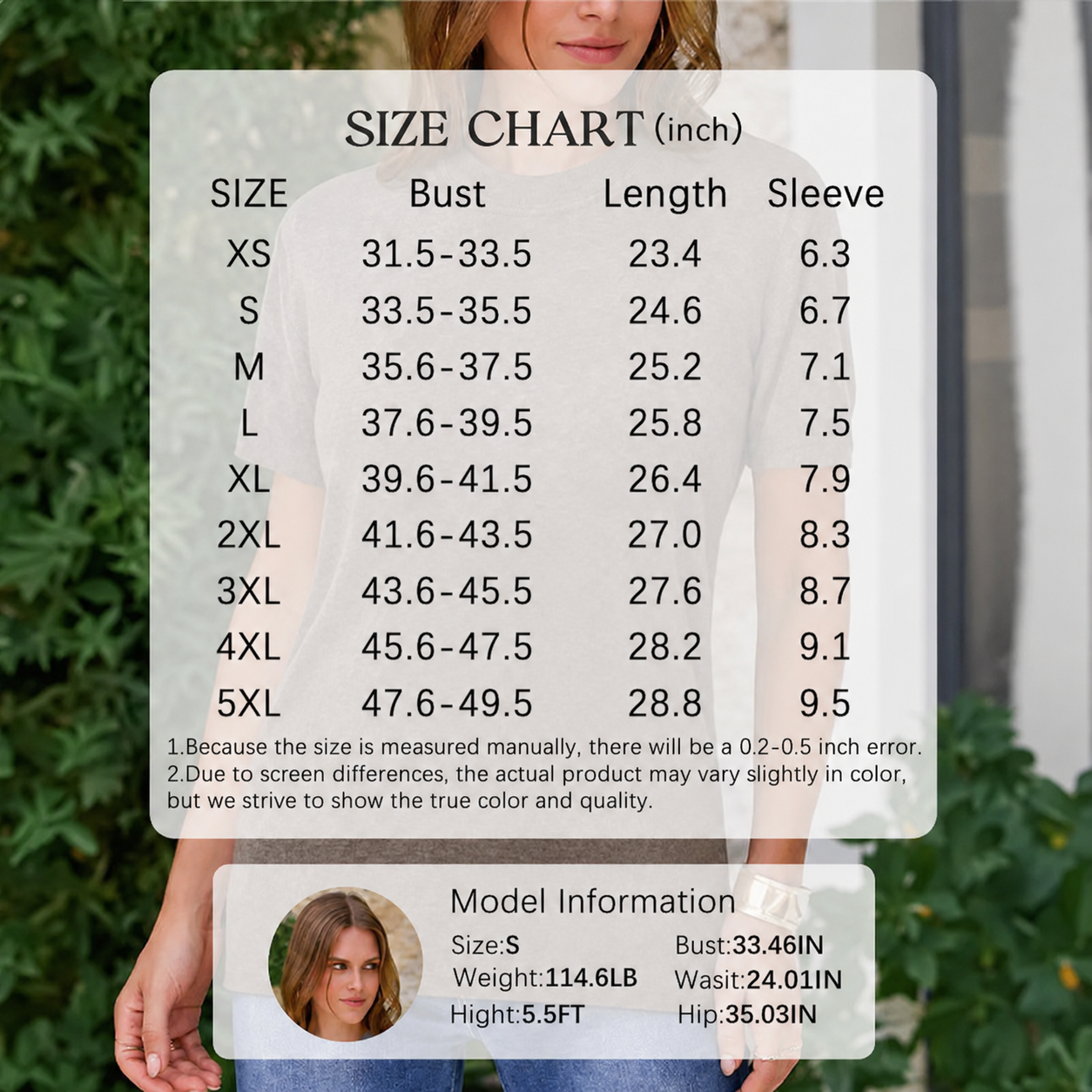 ⚡FINAL SALE⚡- Women's Crew Neck Wool Blend Loose Fit Top Short