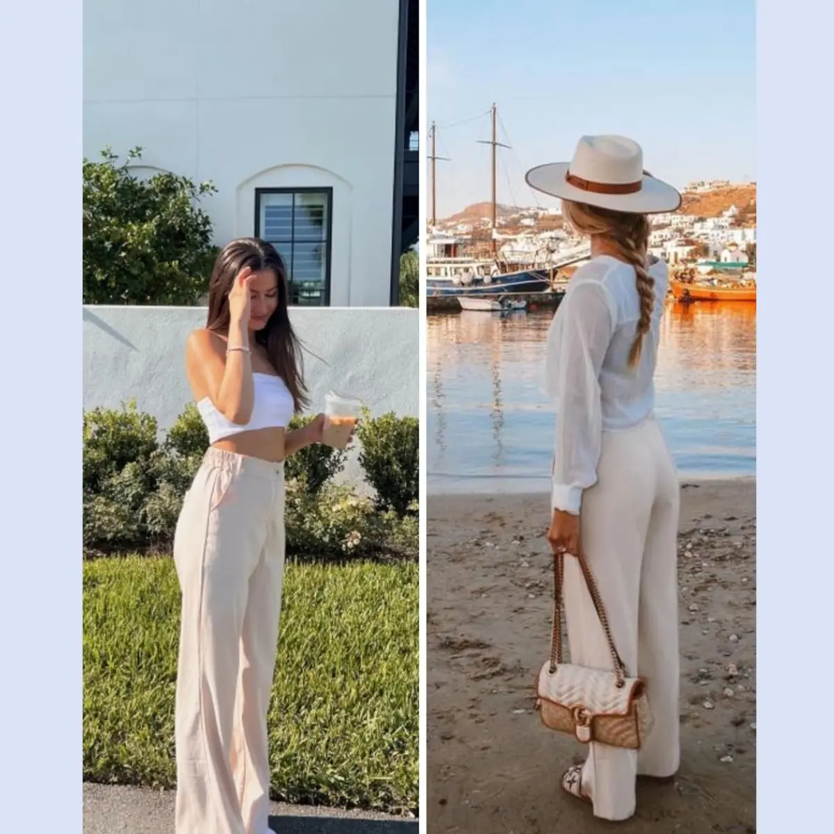 ⚡FINAL SALE⚡- Women's Cotton Linen High Waisted Pants