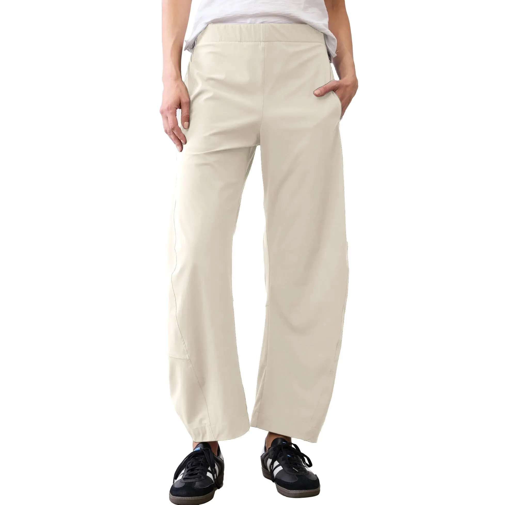 ⚡FINAL SALE⚡- Women's Mid Rise Barrel Travel Pants