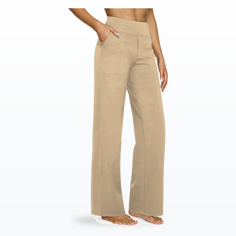 Women's High Waisted Wide Leg Pants with Pockets