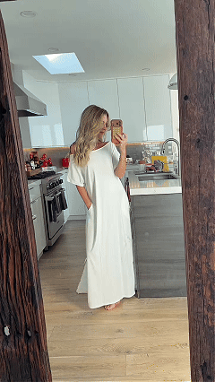 ⚡FINAL SALE⚡-Women's solid color casual dress
