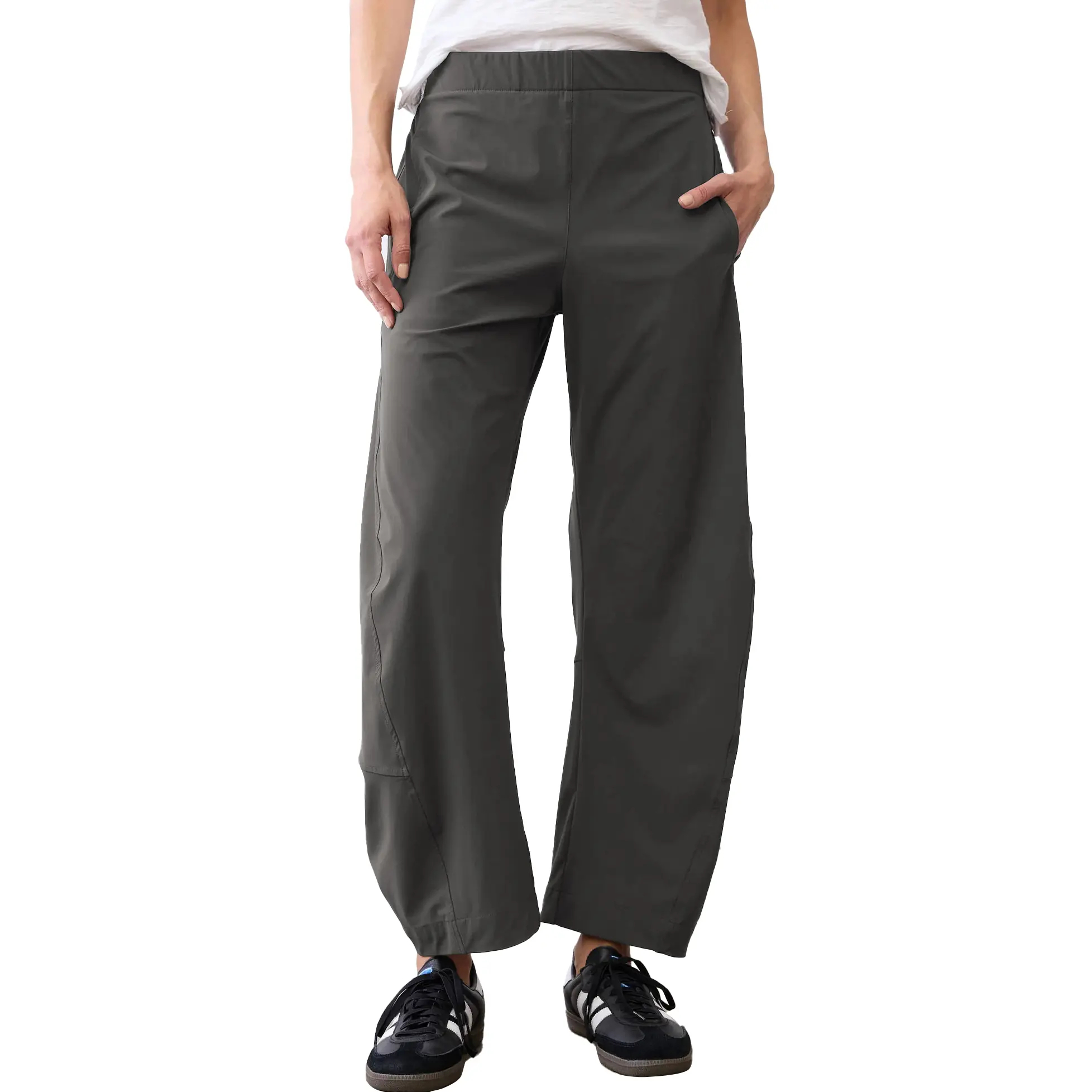 ⚡FINAL SALE⚡- Women's Mid Rise Barrel Travel Pants