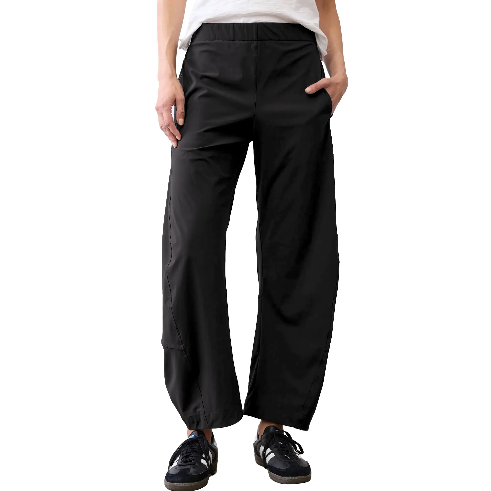 ⚡FINAL SALE⚡- Women's Mid Rise Barrel Travel Pants