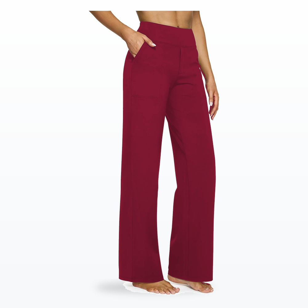Women's High Waisted Wide Leg Pants with Pockets