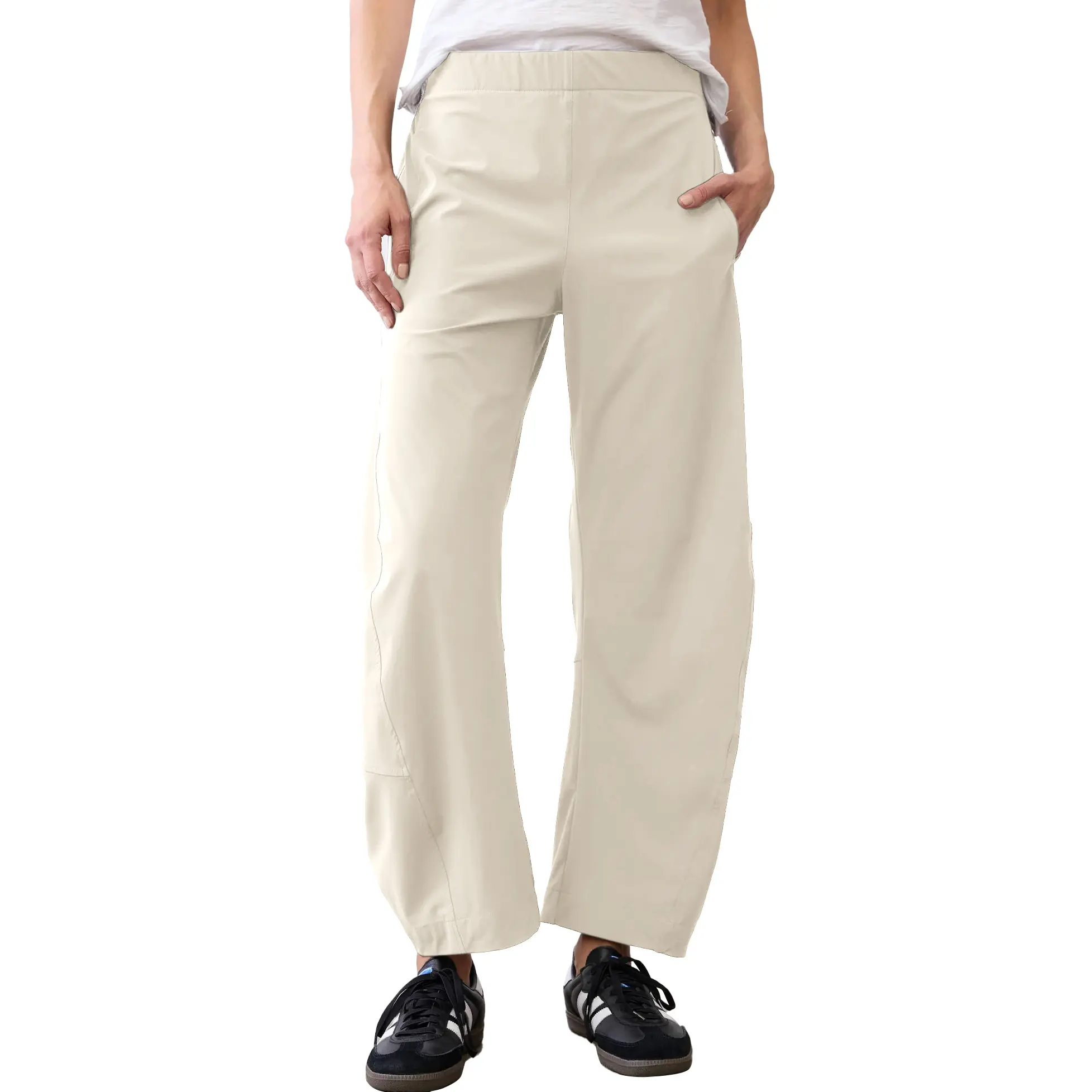 ⚡FINAL SALE⚡- Women's Mid Rise Barrel Travel Pants