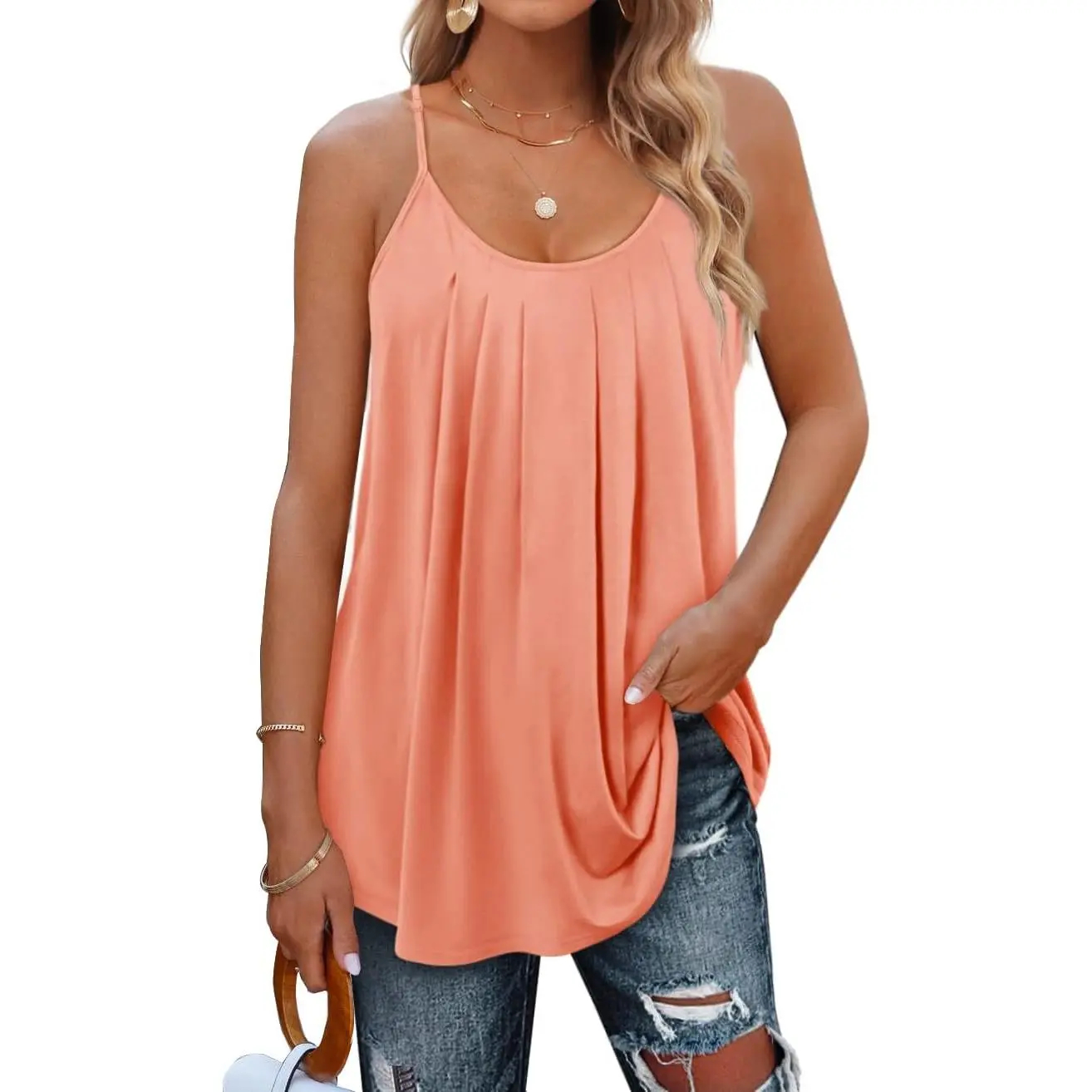 Summer Tank Tops for Women Vacation Outfits 2026 Fashion Trendy Clothes