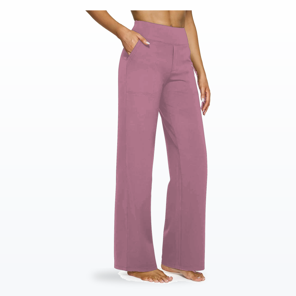 Women's High Waisted Wide Leg Pants with Pockets