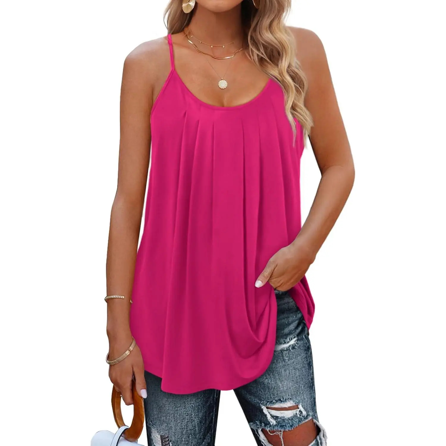 Summer Tank Tops for Women Vacation Outfits 2026 Fashion Trendy Clothes