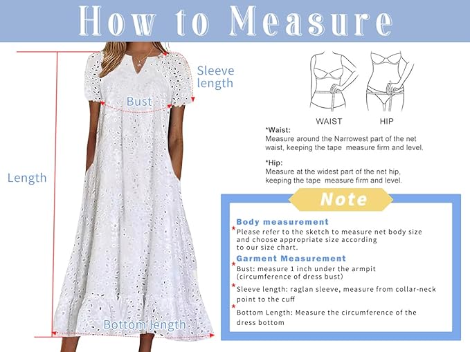🔥Summer Clearance Sale🔥- Women's Ruffle Hem Floral Lace Eyelet Dress