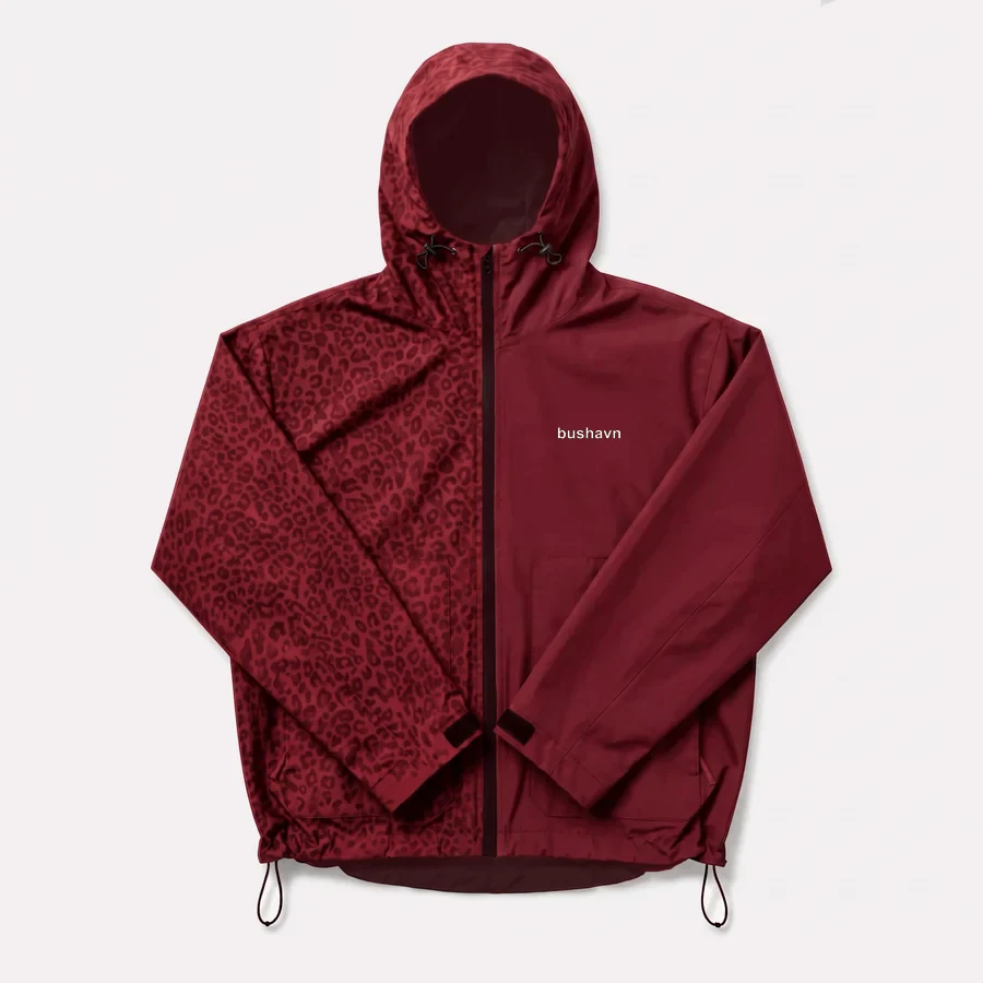 Burgundy jacket