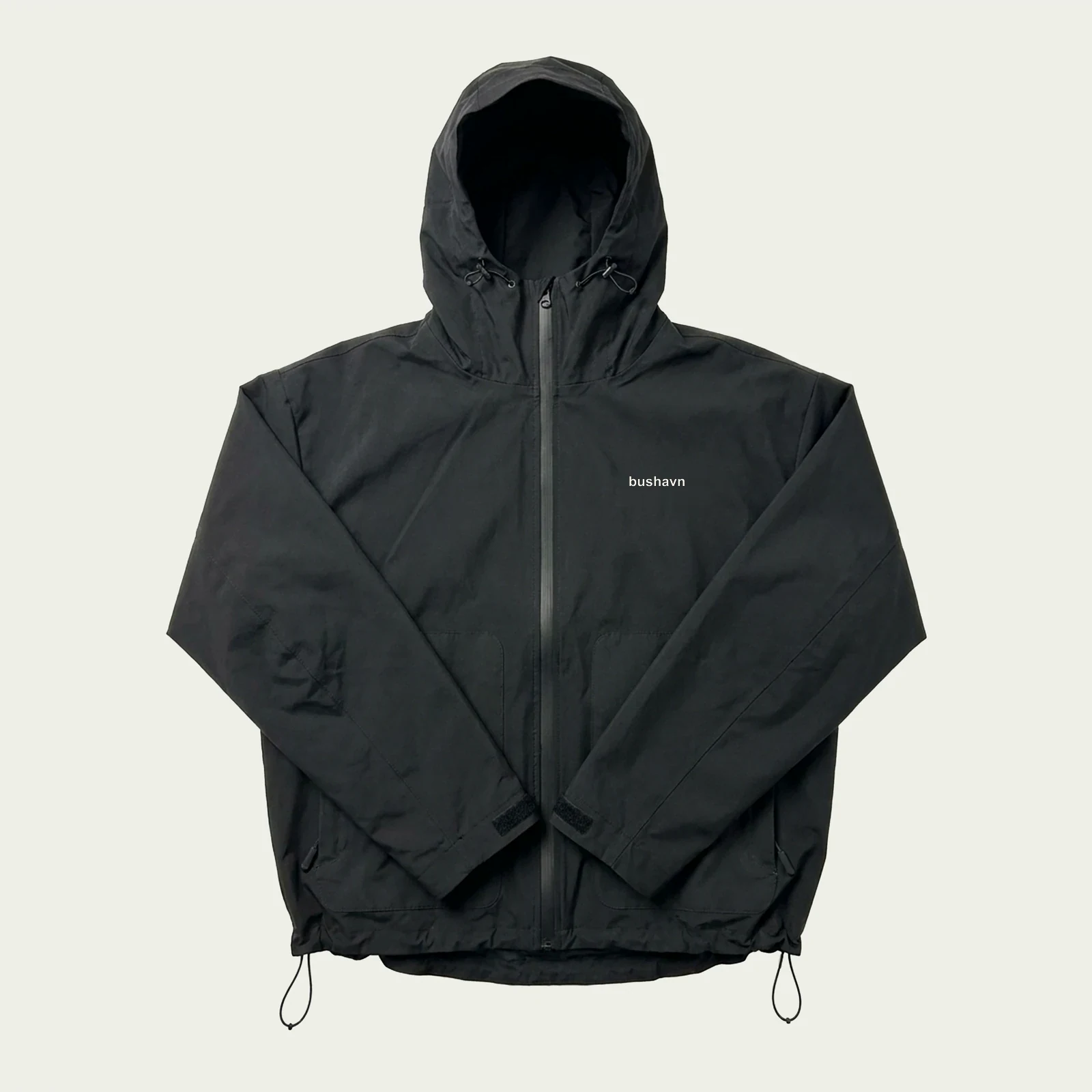 Black jacket while dry