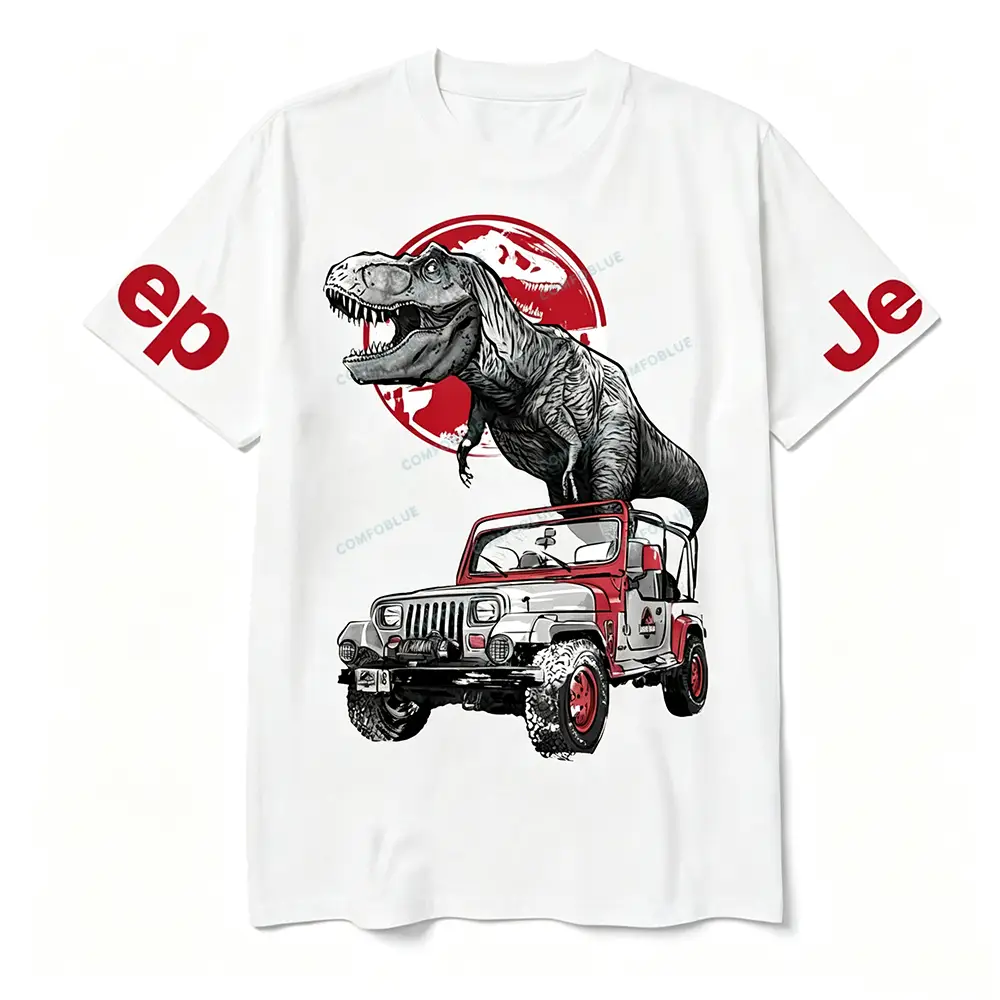 Dinosaurs Return Ink Painting  JP Unisex T-shirt