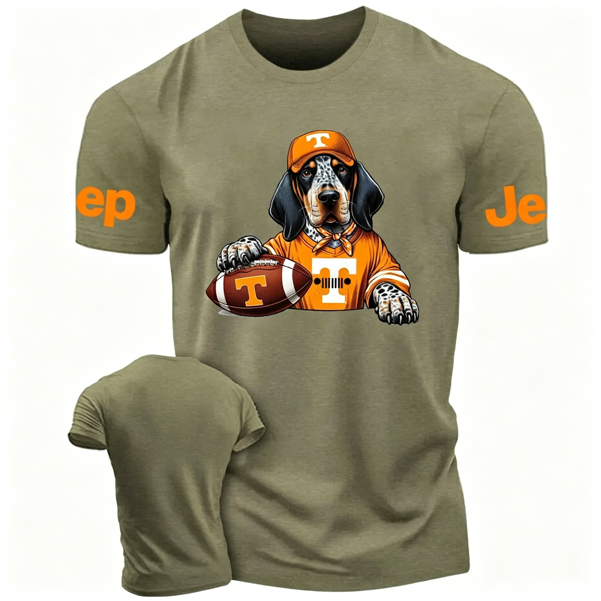 Baseball Tennessee Dog  Jp Unisex T-shirt 