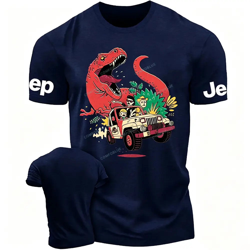 Dinosaur are Back Must Go Faster   JP Unisex T-shirt