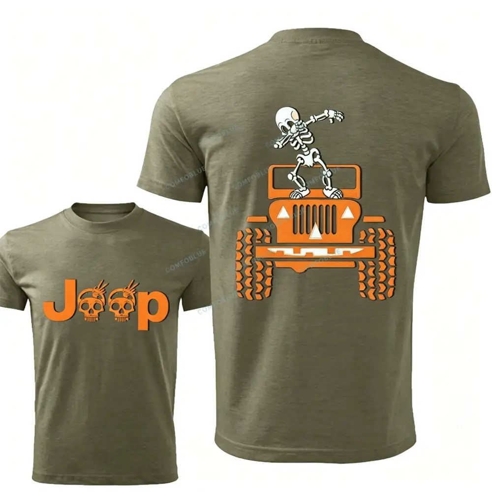 Skeletons Dancing on Jps Halloween T-Shirt