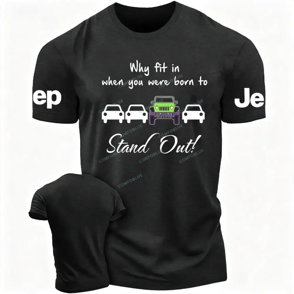 Why Fit In When You Were Born To Stand Out Jp T-Shirt