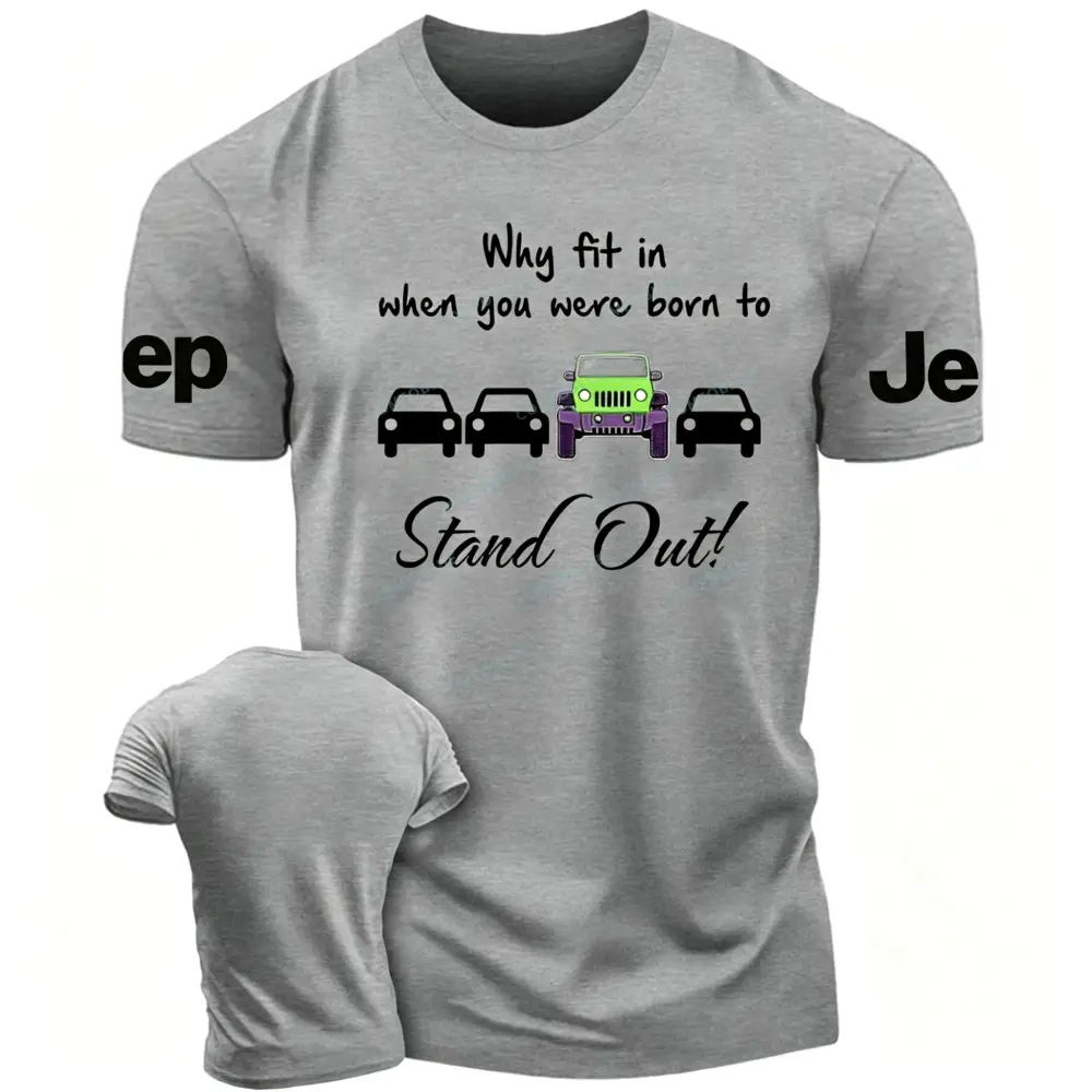 Why Fit In When You Were Born To Stand Out Jp T-Shirt