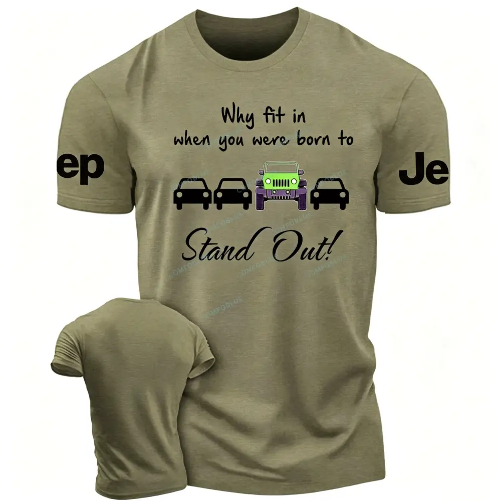 Why Fit In When You Were Born To Stand Out Jp T-Shirt