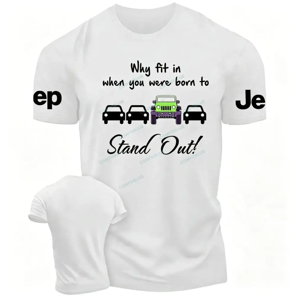 Why Fit In When You Were Born To Stand Out Jp T-Shirt