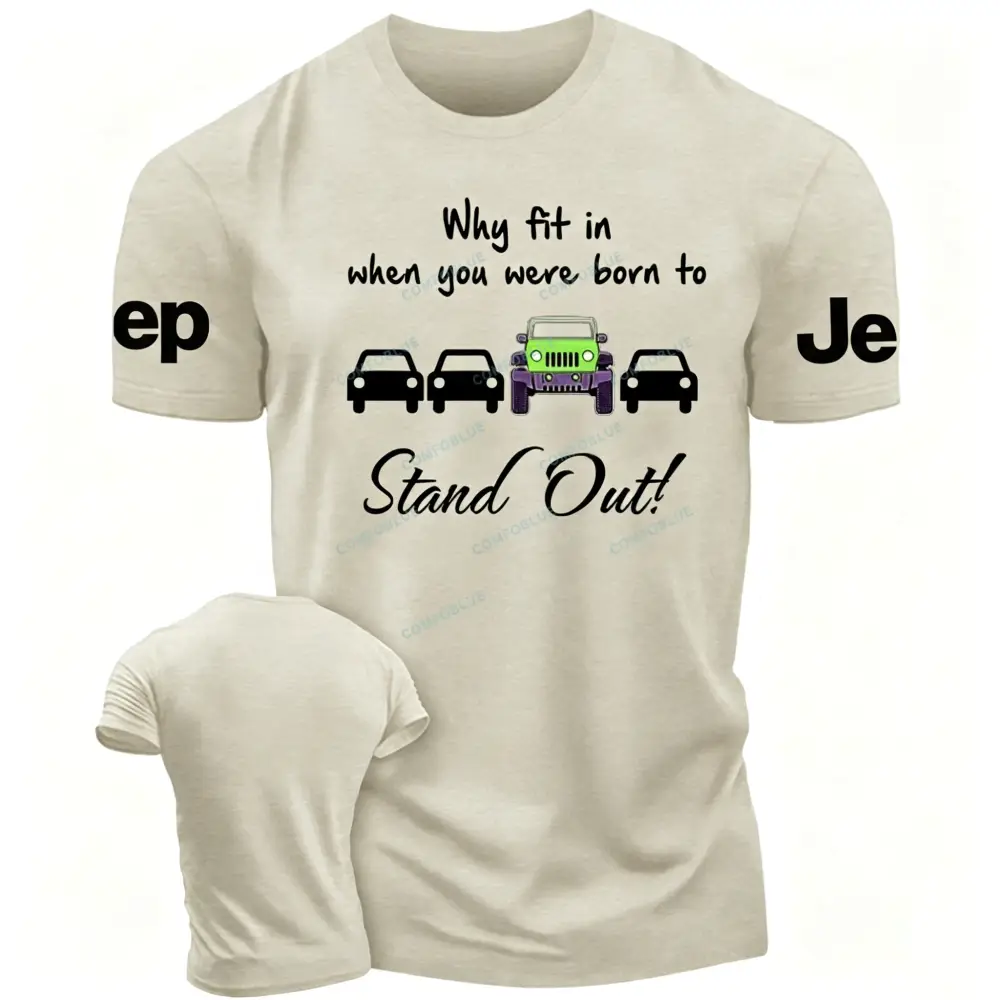 Why Fit In When You Were Born To Stand Out Jp T-Shirt