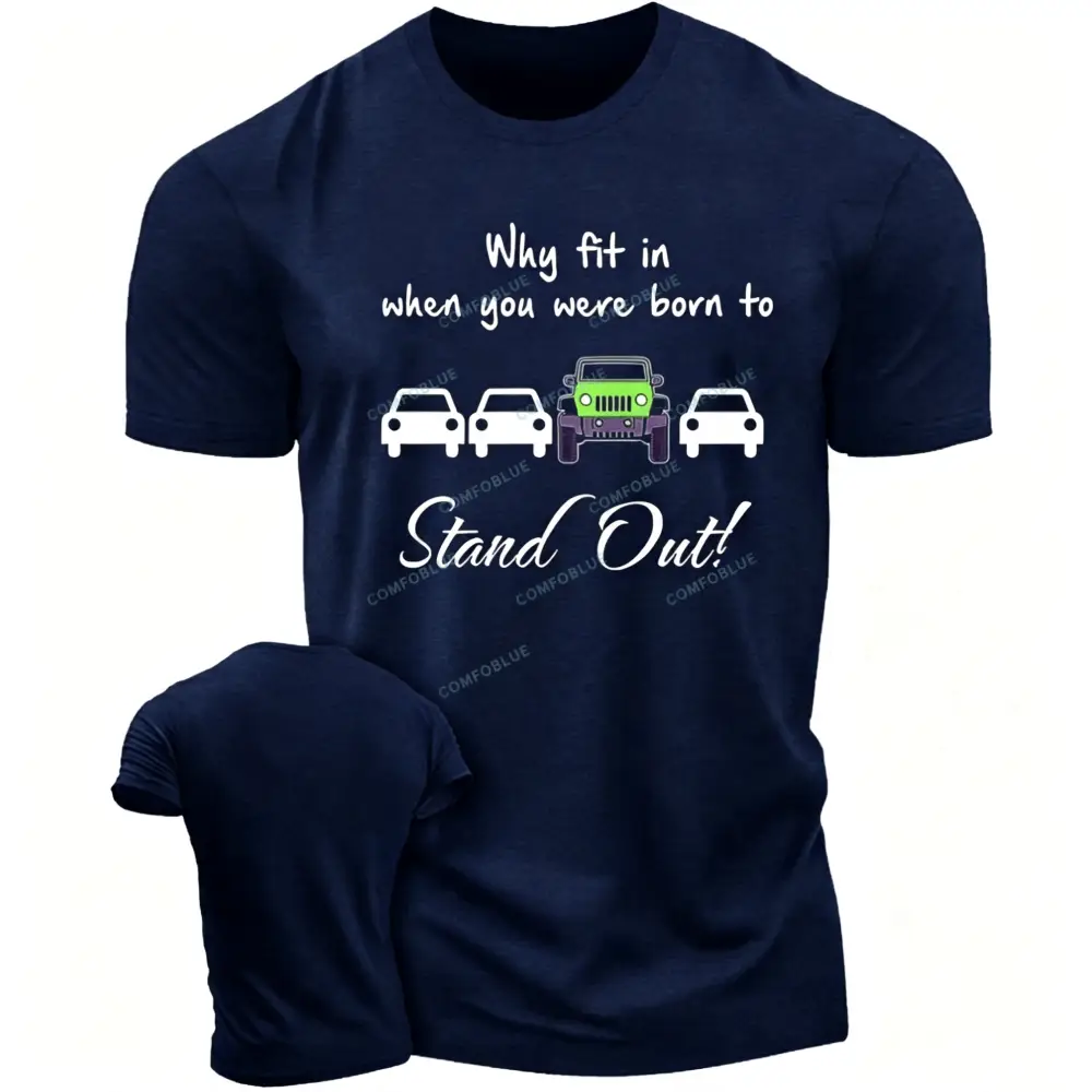 Why Fit In When You Were Born To Stand Out Jp T-Shirt