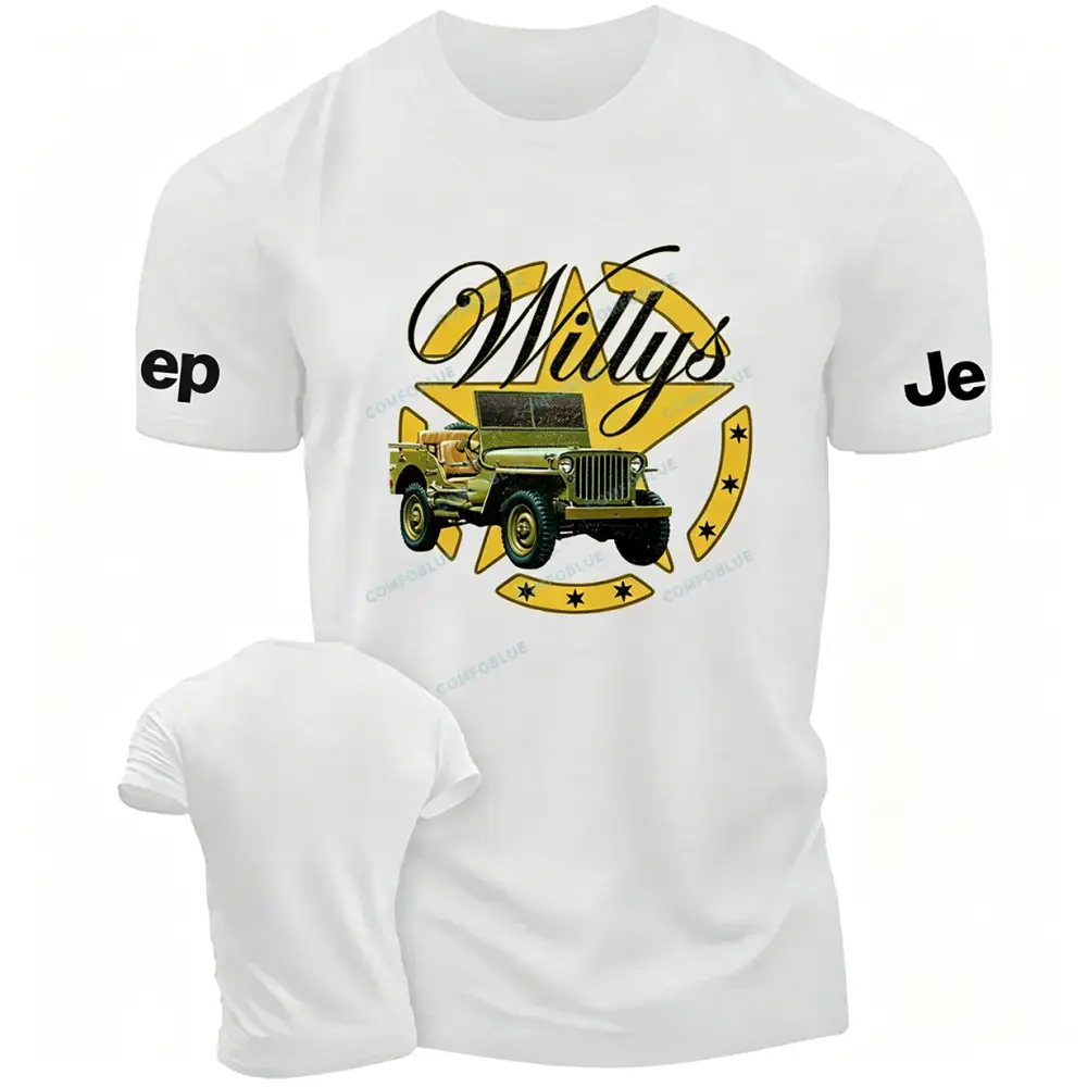 Military Star Willys Vintage Style JP Unisex T-shirt