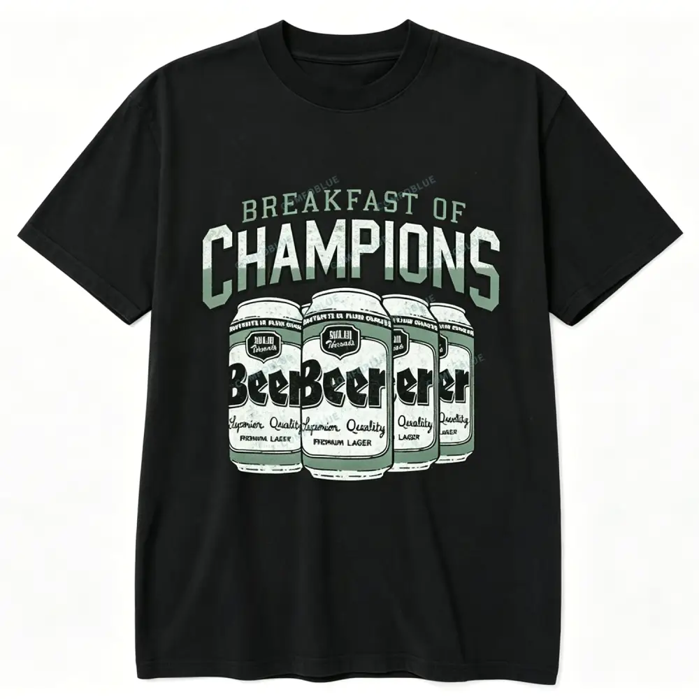 Comfoblue Breakfast Of Champions - Beer Unisex T-shirt