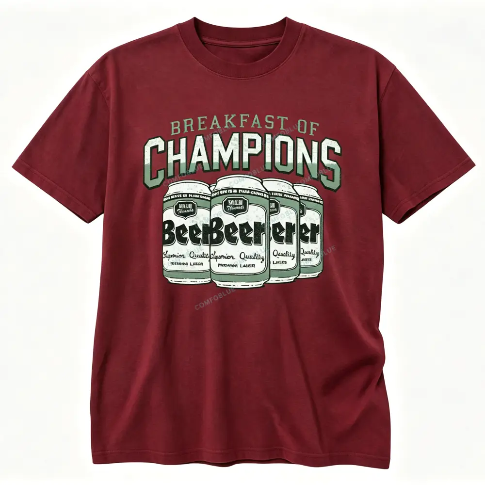 Comfoblue Breakfast Of Champions - Beer Unisex T-shirt
