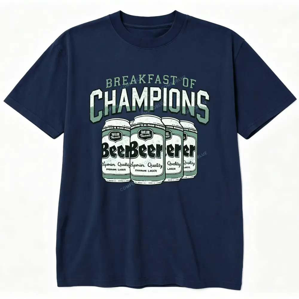 Comfoblue Breakfast Of Champions - Beer Unisex T-shirt