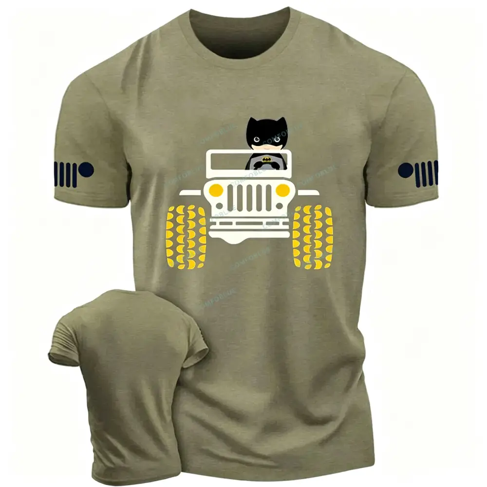 Bat and Human Drive JP Unisex T-shirt