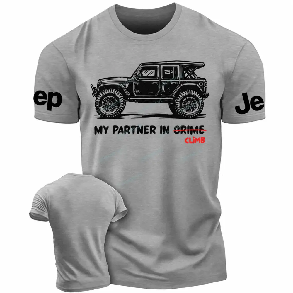 My Partner In Climb Offroad Cotton T-Shirts