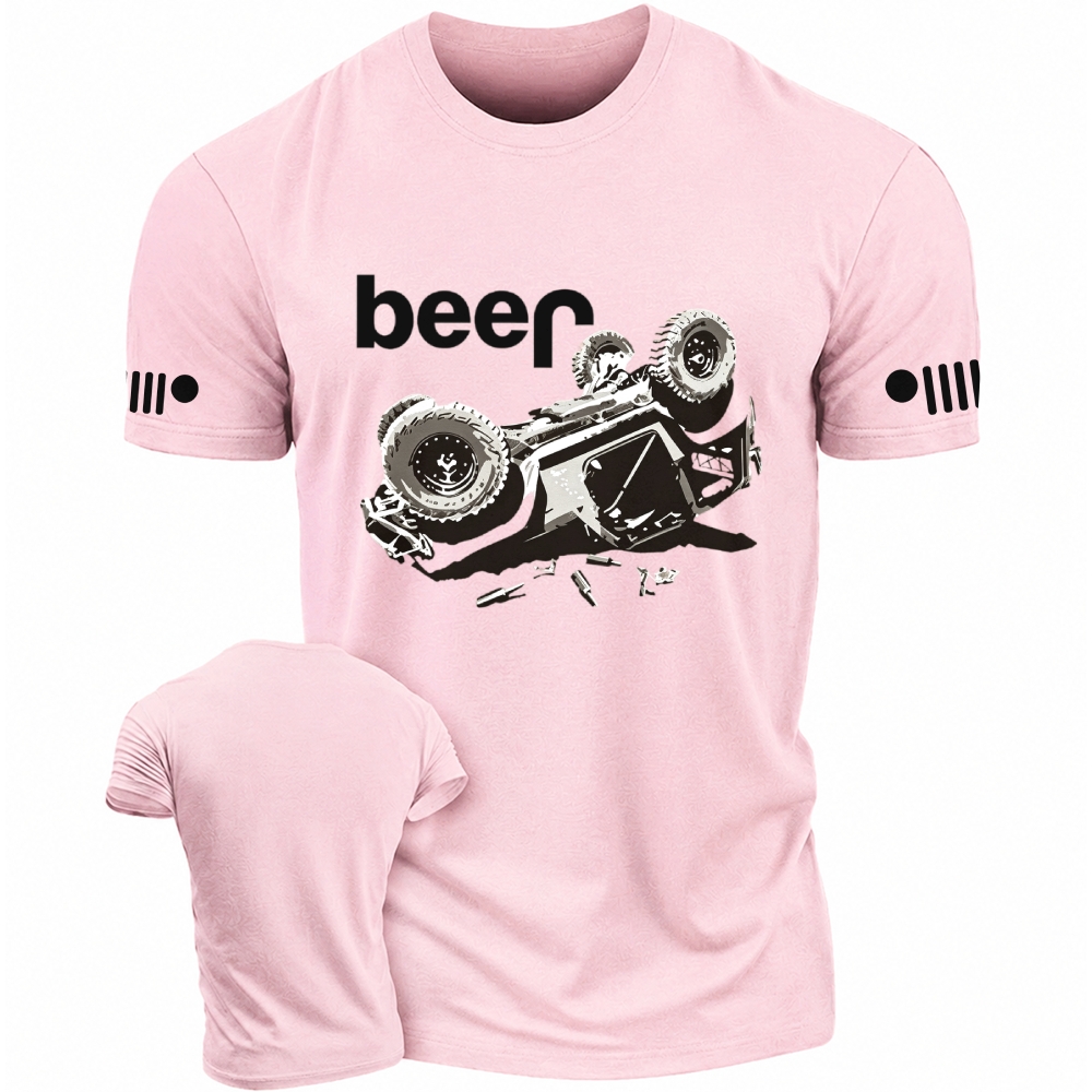 Funny Beer Overturn Jp Offroad Unisex T-Shirt