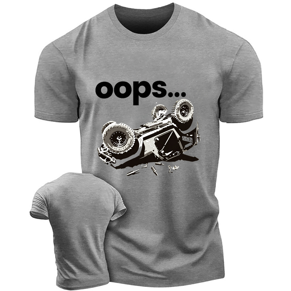 Funny Oops... Overturn Unisex T-shirt