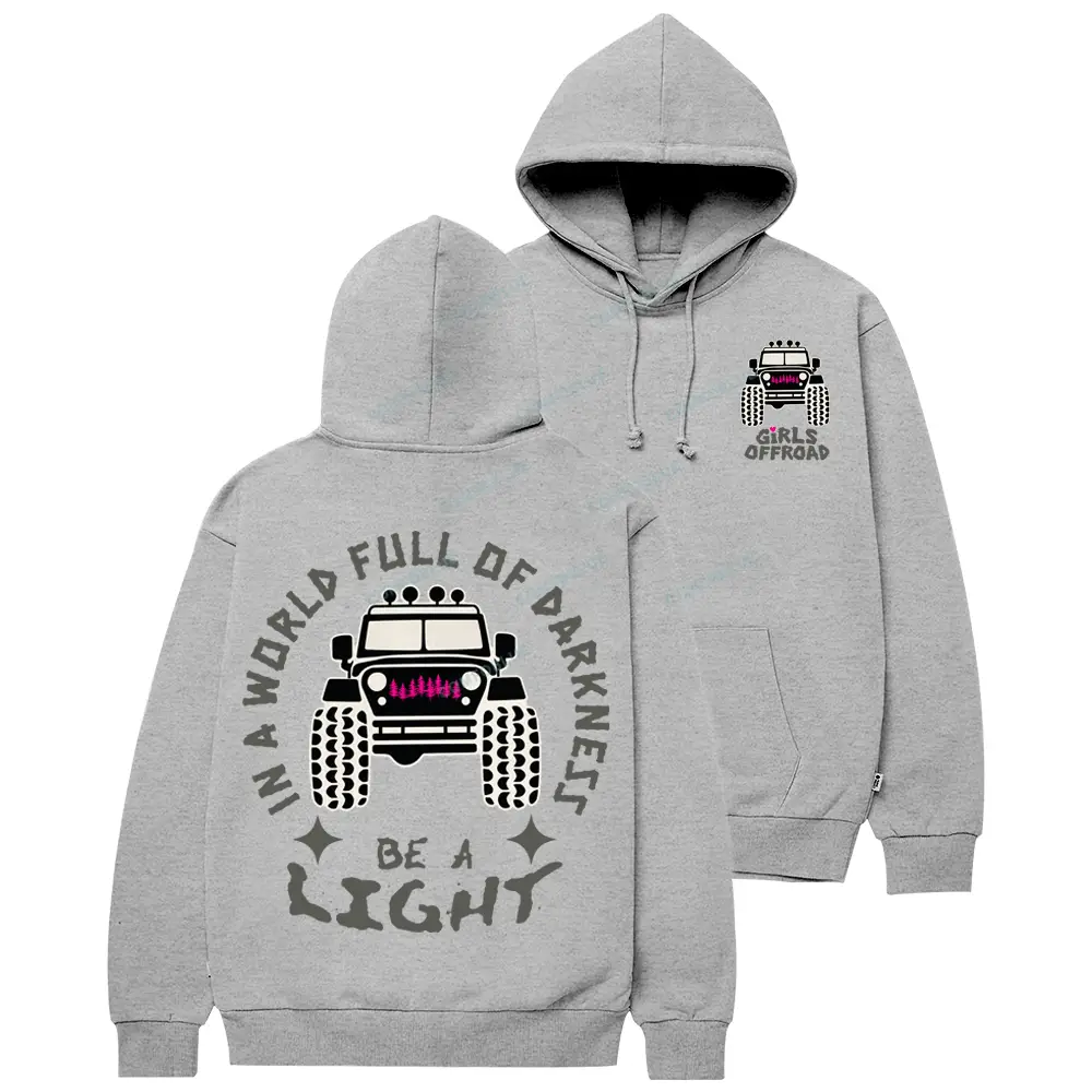Be a Light Offroad Girls Cotton Hoodie