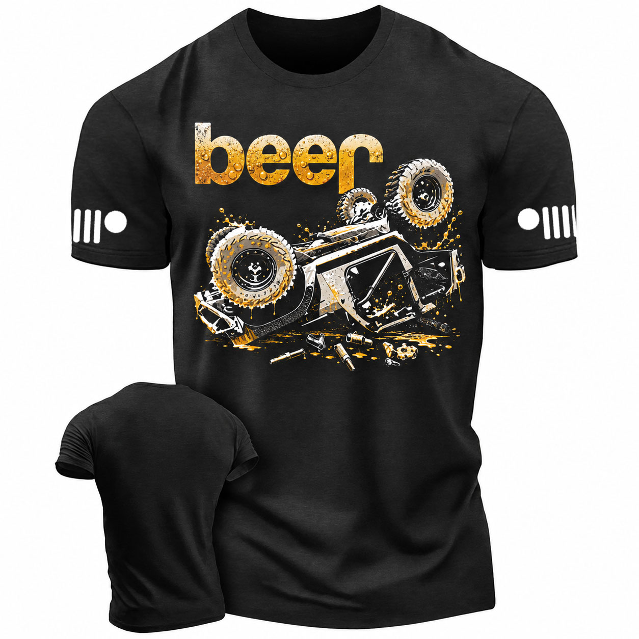Funny Overturn Beer Grille Jp Unisex T-Shirt