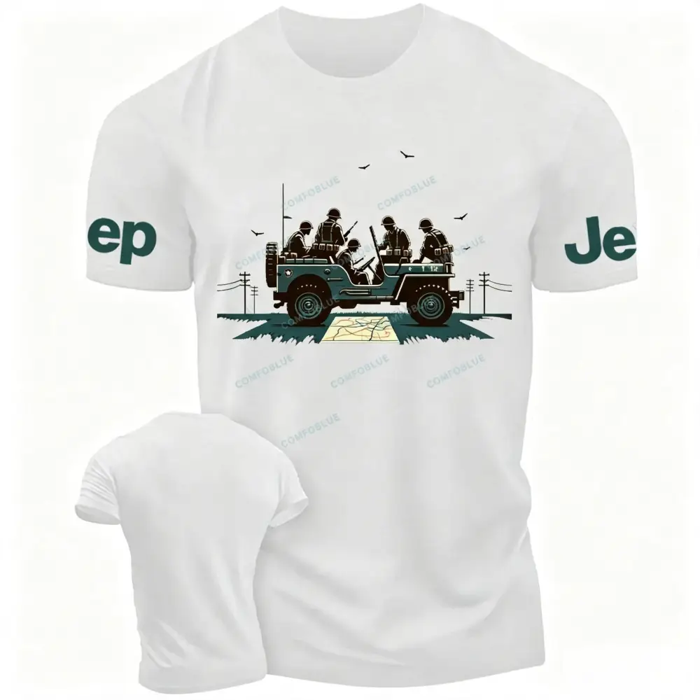 Retro Military Soldiers Jp Unisex T-shirt