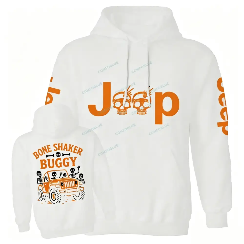 Bone Shaker Buggy Halloween Jp Casual Hoodie